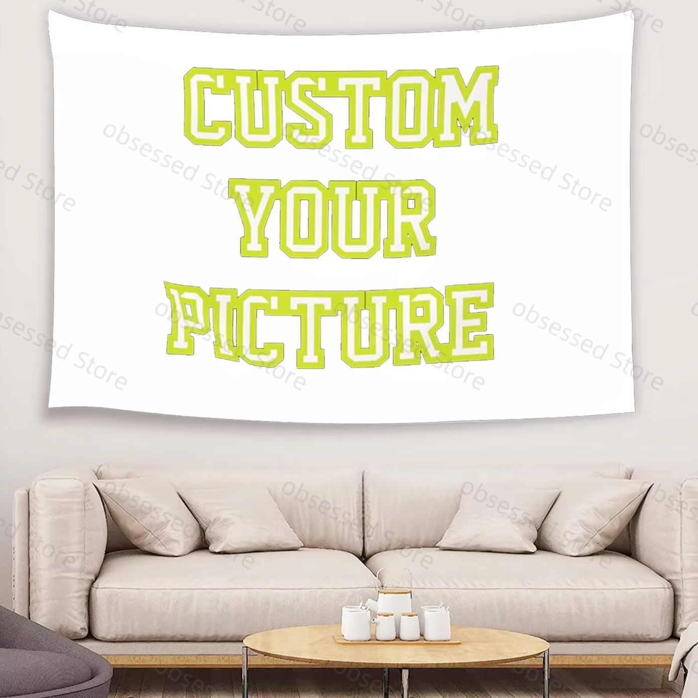 Home Textiles & Decorations - Pencetakan Tapestry Kustom untuk Foto Anda,