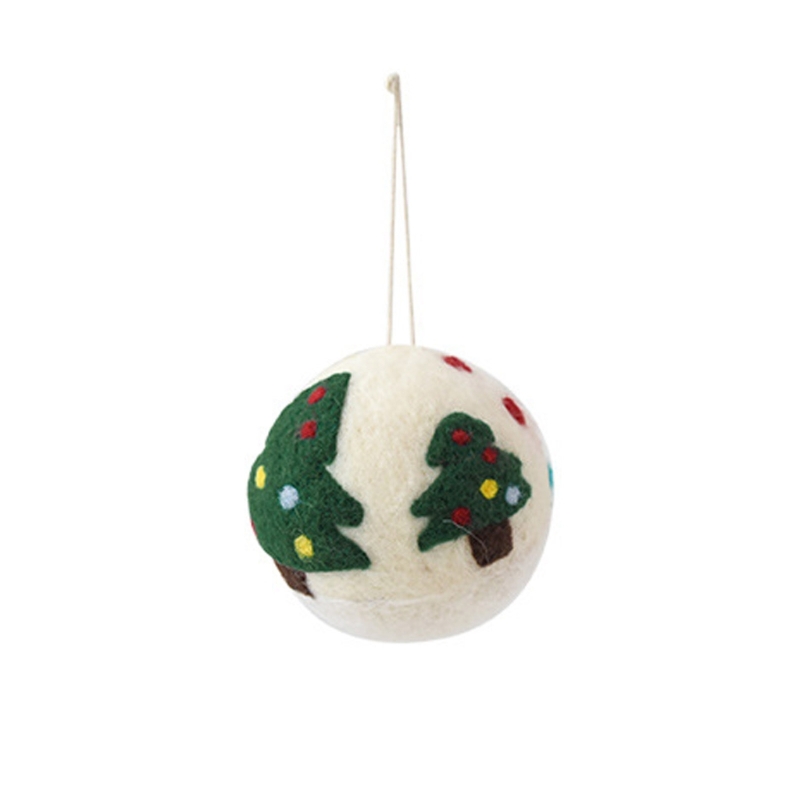 Home Textiles Sale - Ornamen Gantung Bola Liburan 9CM Bola