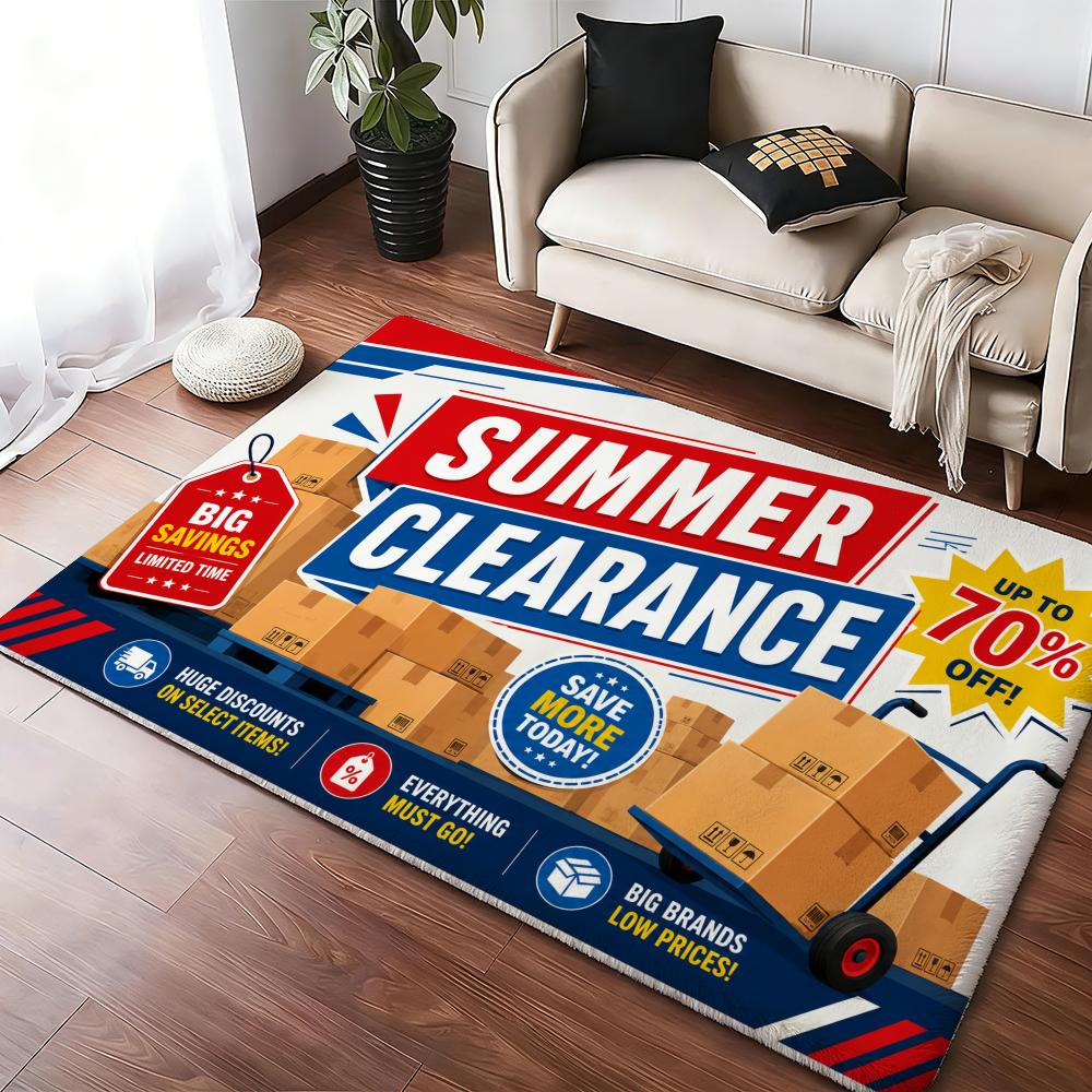 Home Textiles Sale - Penawaran Diskon Musim Panas: Karpet Lantai