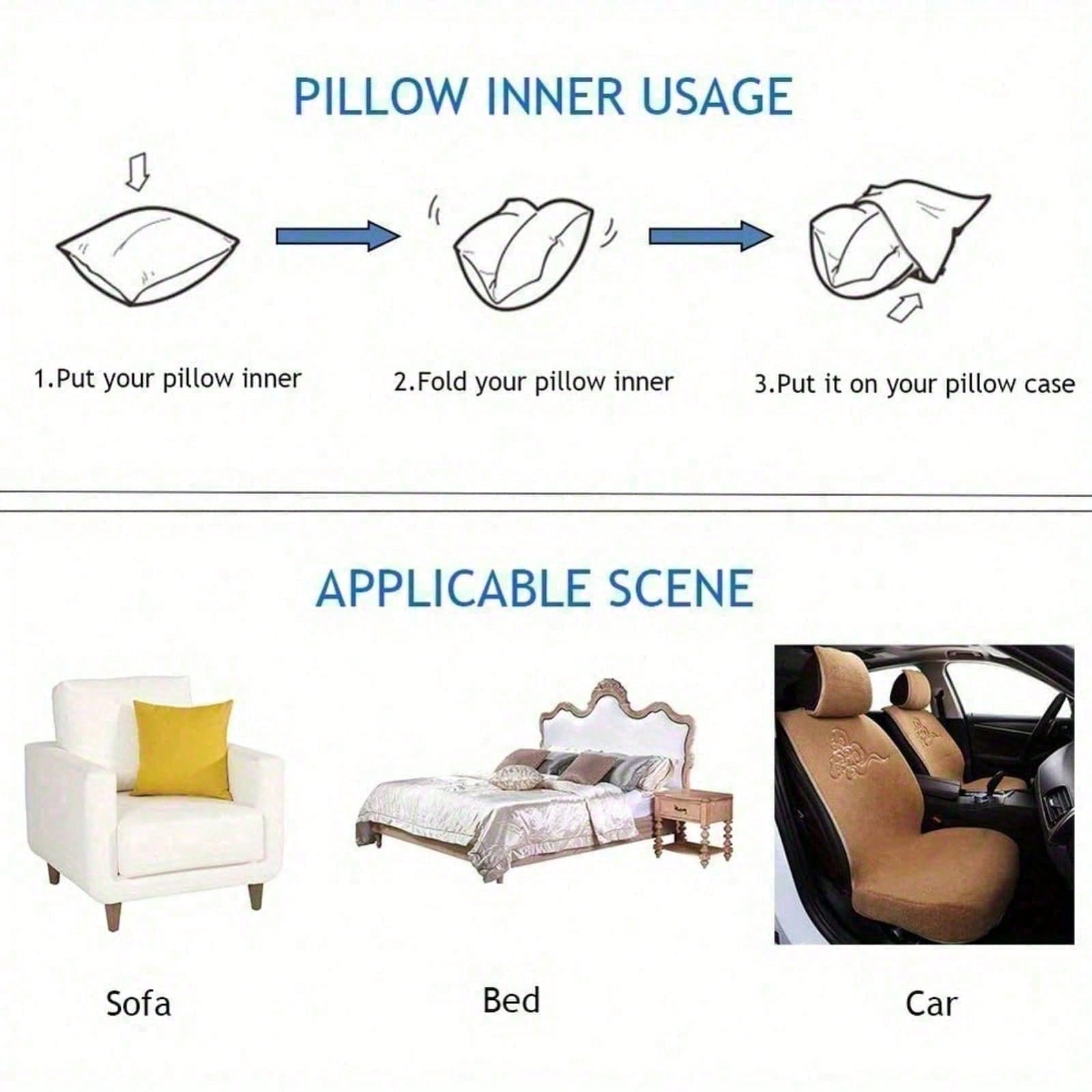 1 buah Sarung Bantal Hias Moti - Pillow Insert 18X18 ulasan dan harga