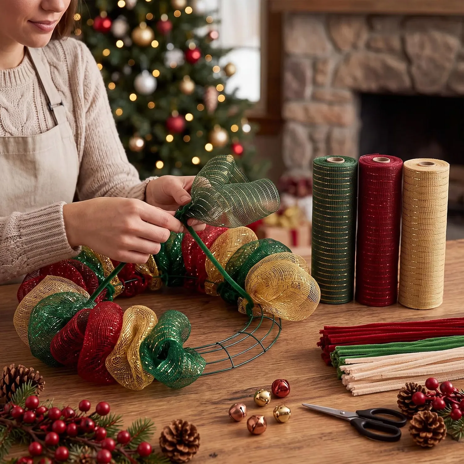 1 Gulung Kain Pita Berbentuk K - Home Textiles & Decorations ulasan dan harga